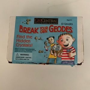 Geo Central break your own geodes